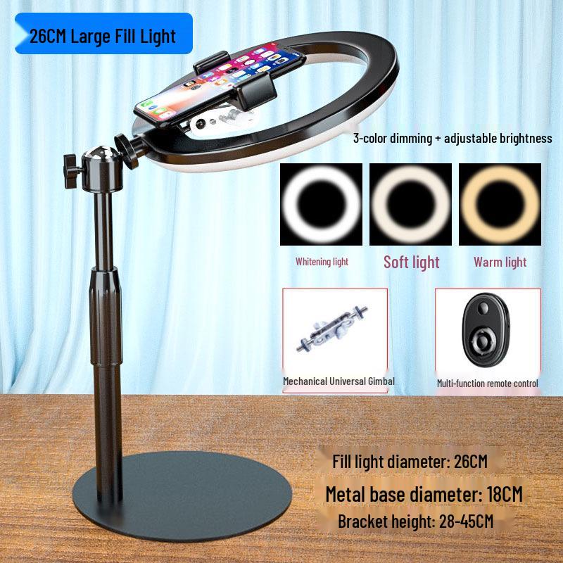 LED Fill Light for Photography: Desktop Small Still Life & Indoor Atmosphere Lighting Prop.