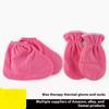 1 Pair Insulation Care Gloves Flannel Elastic Opening Nail Protection Hand Therapy Paraffin Wax Mitts Reusable Warmers For Women