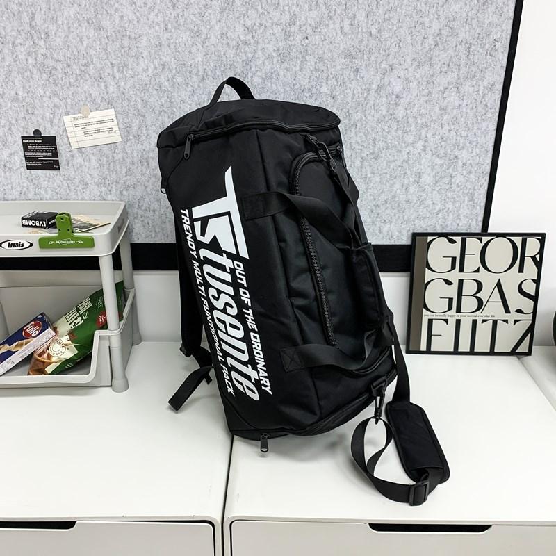 New Large-capacity Travel Bag Women's Short-distance Storage Duffel Bag Men's Dry and Wet Separation Sports Portable Shoulder Fitness Bag