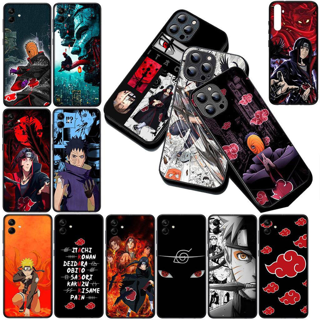 for Apple iPhone 12 13 Pro Max Mini ProMax X XR Air 13Pro XS Phone Cover Soft Case Obito Uchiha Itachi Tobi Akatsuki Narutos