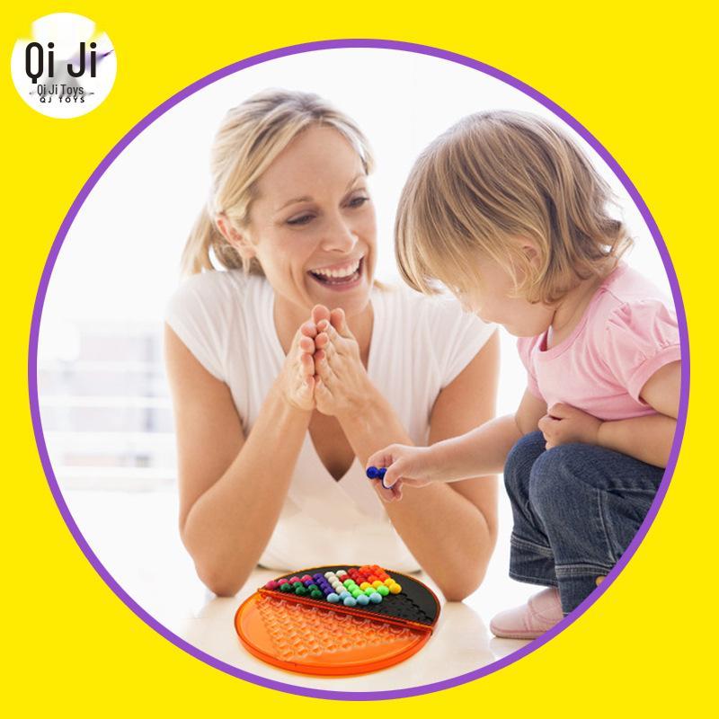 Qi Ji Pyramid Wisdom Beads: Children's Logical Thinking and Reasoning Toy