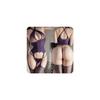 Body Fishnet Sexy Extreme Exposed Exposed Naked Erotic Sexy Adult Goods [Sanmaru] Stockings, Tights, Leotard, Women's, Lingerie, Pervert, SM, Purple,