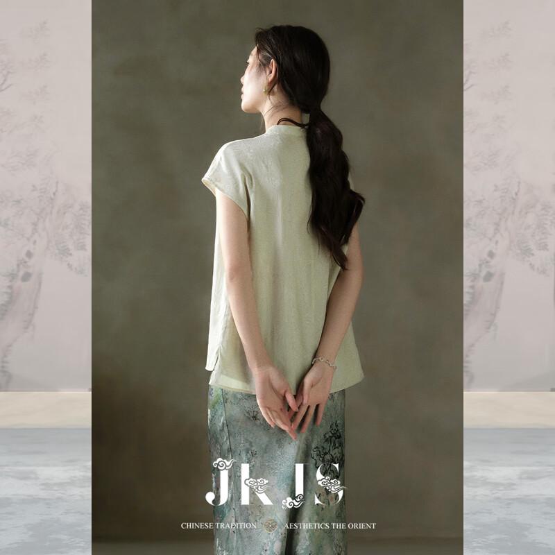 Chinese Style Embroidered Women's T-Shirt