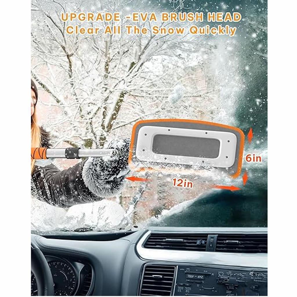 New Car Snow System Made Of Aluminum Alloy, Suitable For Both Home And Car Use, Effectively Stubborn Ice And Frost In Winter.