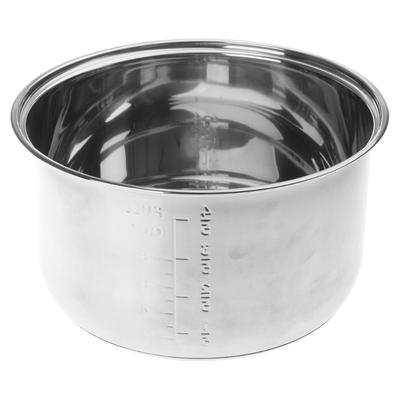 Olla Interior de Acero Inoxidable para Arrocera Con Base de Calentamiento Uniforme Resistencia a Altas Temperaturas Recipiente Interior de Repuesto