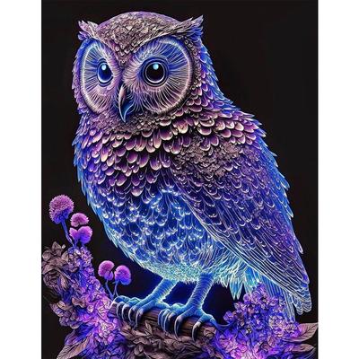 Full 5D Diy Diamond Painting <Owl> Diamond Embroidery Full Width Cross Stitch Home Decor Handmade Gift