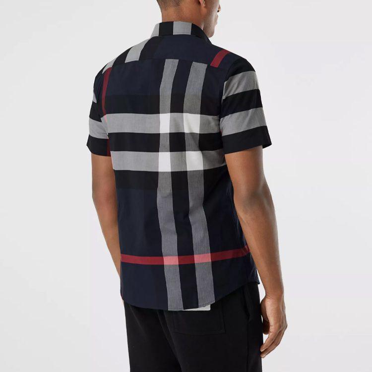Burberry Shirt Men's Marine Blue 80208551