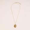 Tiger Eye Fox Luck Charm Necklace for Women [COAI]