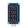 Red Light LED Digital Display 4 Digit 7 Segments Module Adjustable Brightness