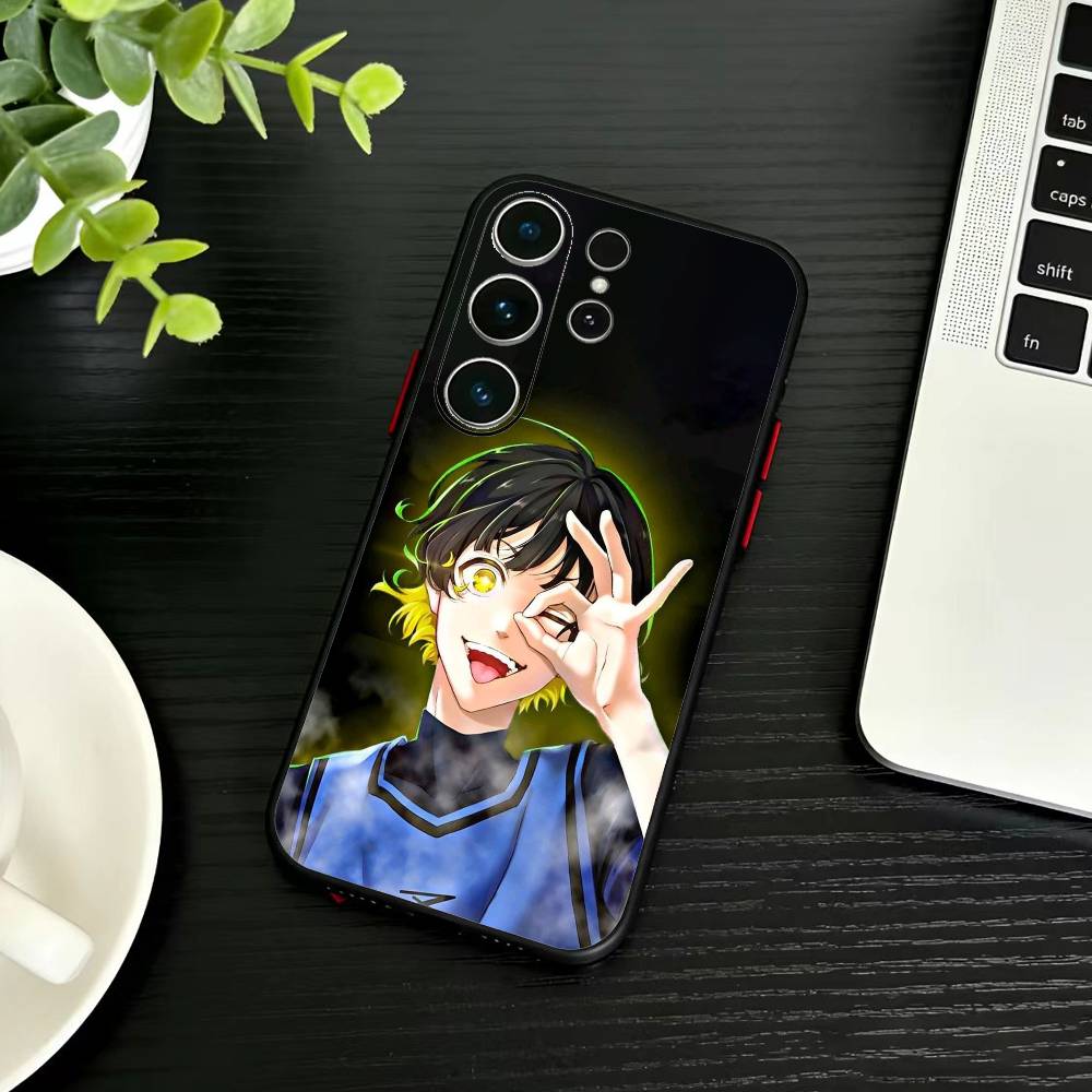 Anime Trent B-Blue D-Lock Phone Case For Samsung S26,S25,S24,S23,S22,S21,S20,Plus,Fe,Lite,Others Black Cover