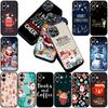 Phone Cover for Motorola Moto G55 G45 G75 G85 G13 Edge 50 30 Fusion 40 NEO Ultra Pro Case Deer Merry Christmas Tree Coffee