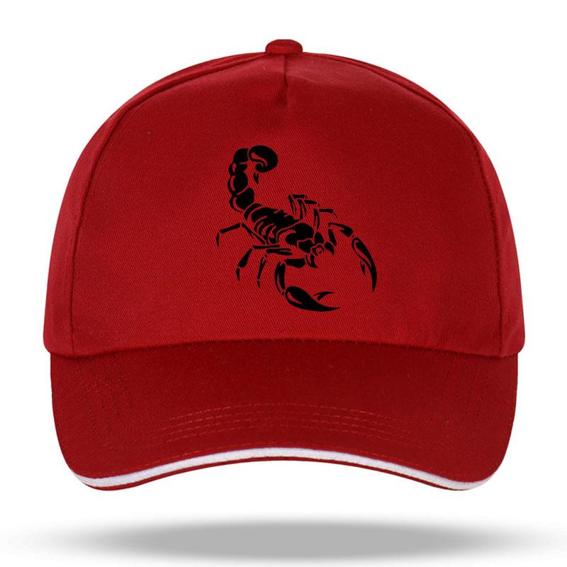 New Unisex Women Fashion Scorpion Baseball Caps for Hip Hop Cotton Trucker Cap Bone Dad Hats