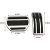 Fit for 207 301 307 208 2008 308 408 Fit for C3 C4 DS 3 4 6 DS3 DS4 DS6 Car Pedals Pads Pedal CoverAccessories(MT)