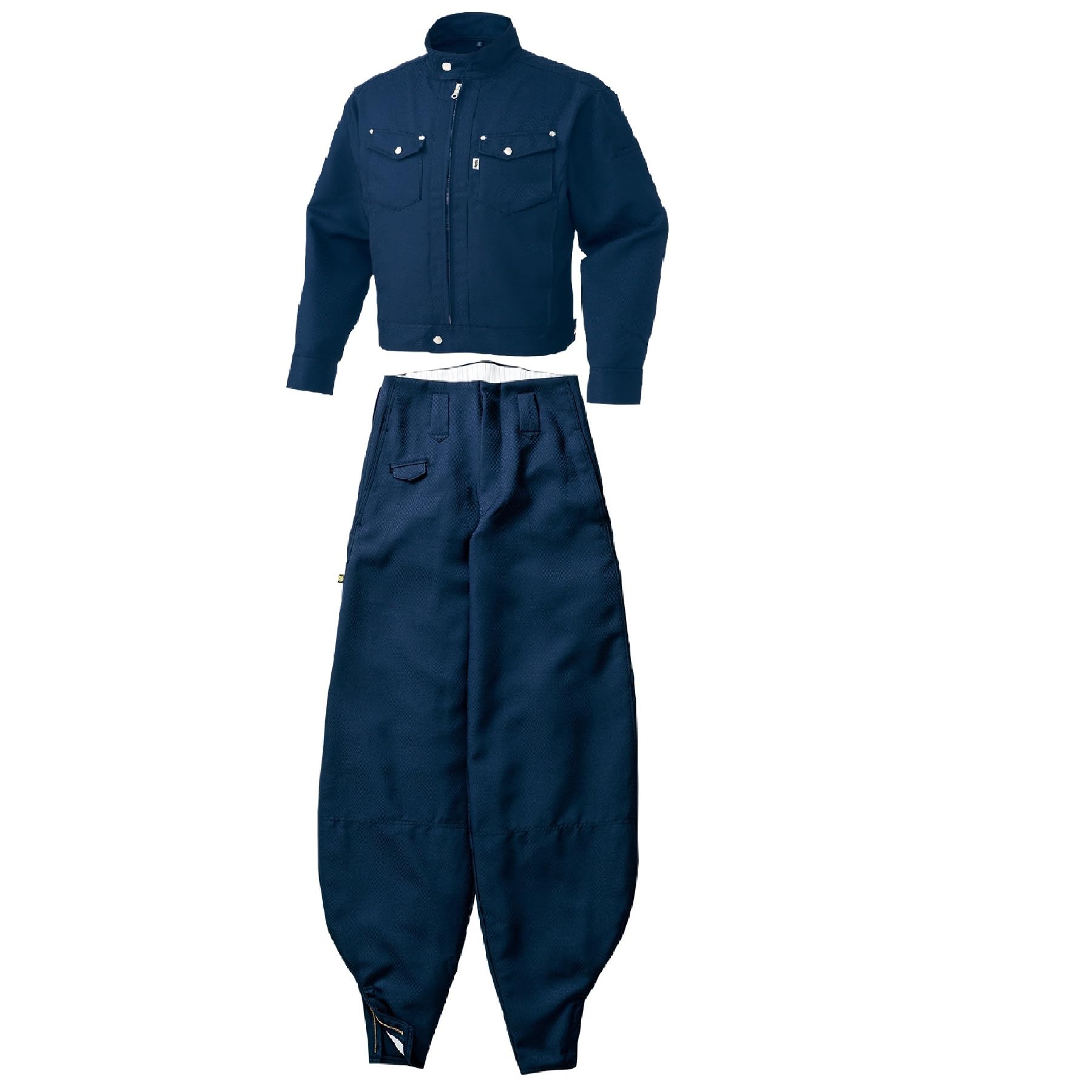 

Workwear Rider Jacket and Slim Fit Super Long Pants Dark Brown Size L x Work Pants [Toraichi] Set, 8-Quarter (7460s554448), (14), W82, Knickerbockers,