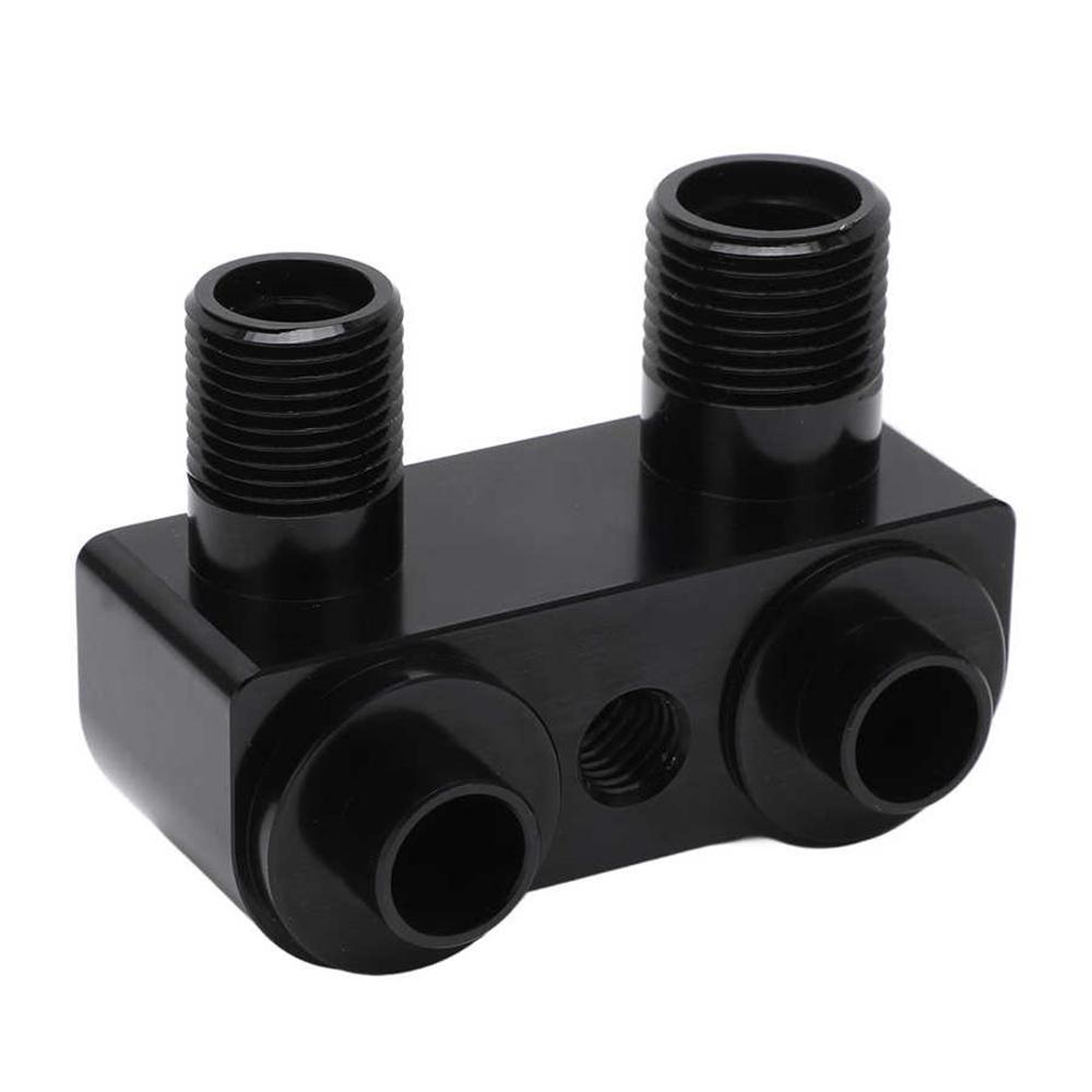 AC Compressor Fitting 90° Turn Angle CNC Adapter  for LSX LS1 AC Compressor