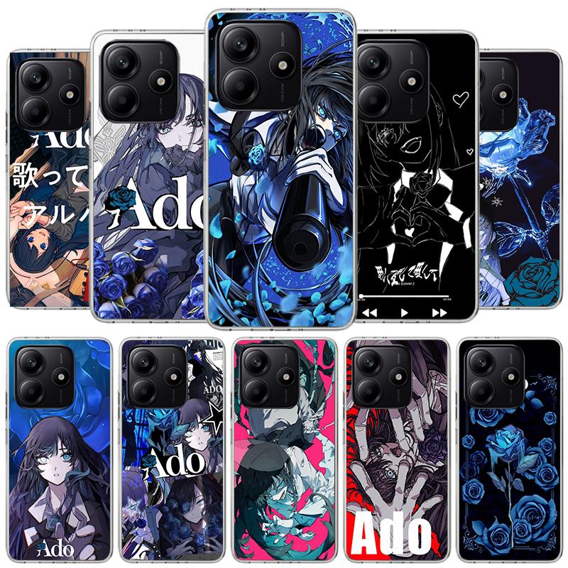 Ado Kyogen X Uta Phone Case For Xiaomi Redmi Note 15 14 13 12 11 10 Pro Plus 14S 12S 11S 11T 11E 10S Soft Fundas Shell Redmi Not
