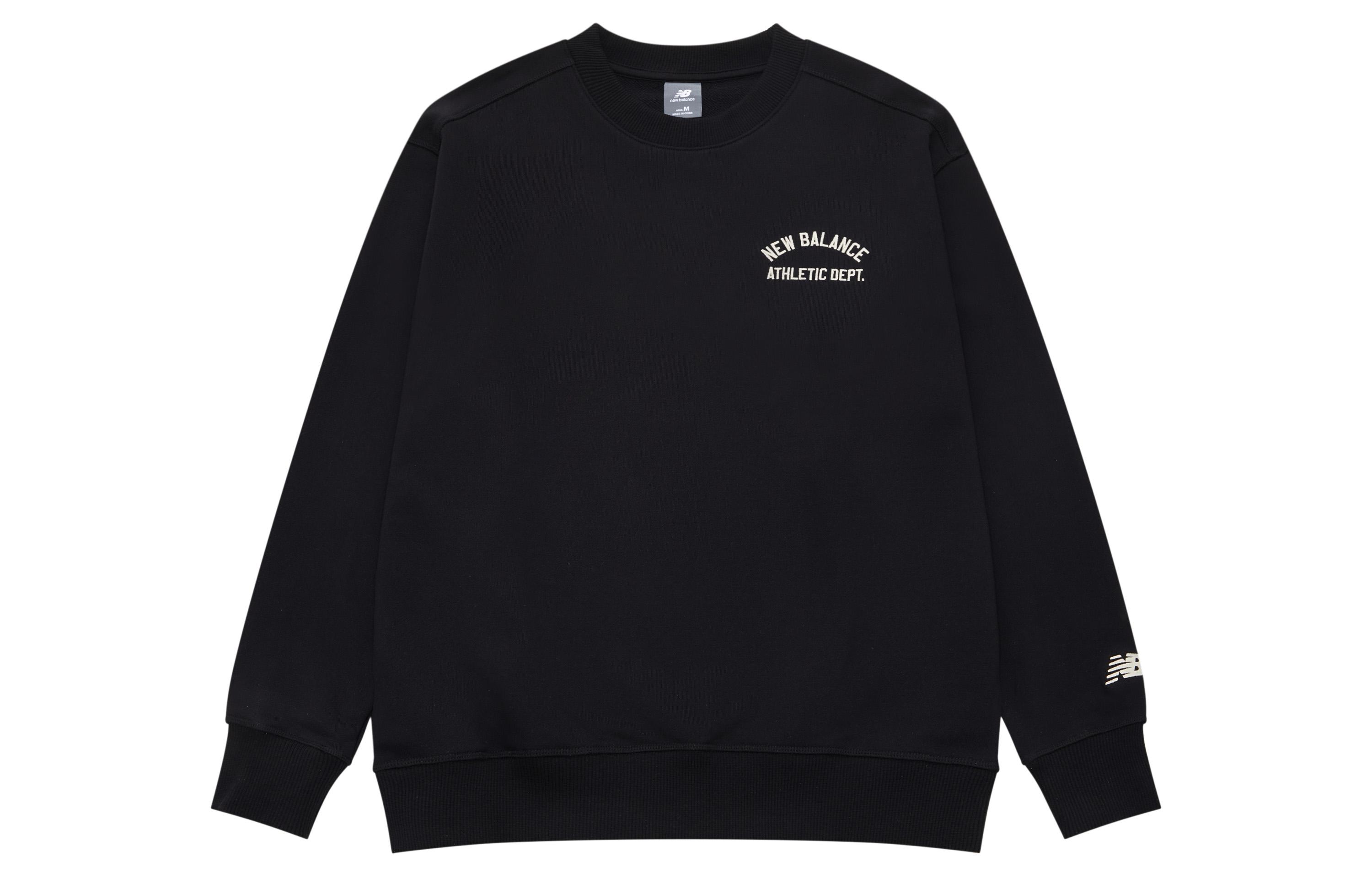 New Balance Sweatshirt Unisex Black AMT41312-BK S