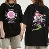 Hot Anime Kanroji Mitsuri Printed Women Y2k Summer Short Sleeve Tee Shirts Round Neck Casual Summer Unisex Tees Tops