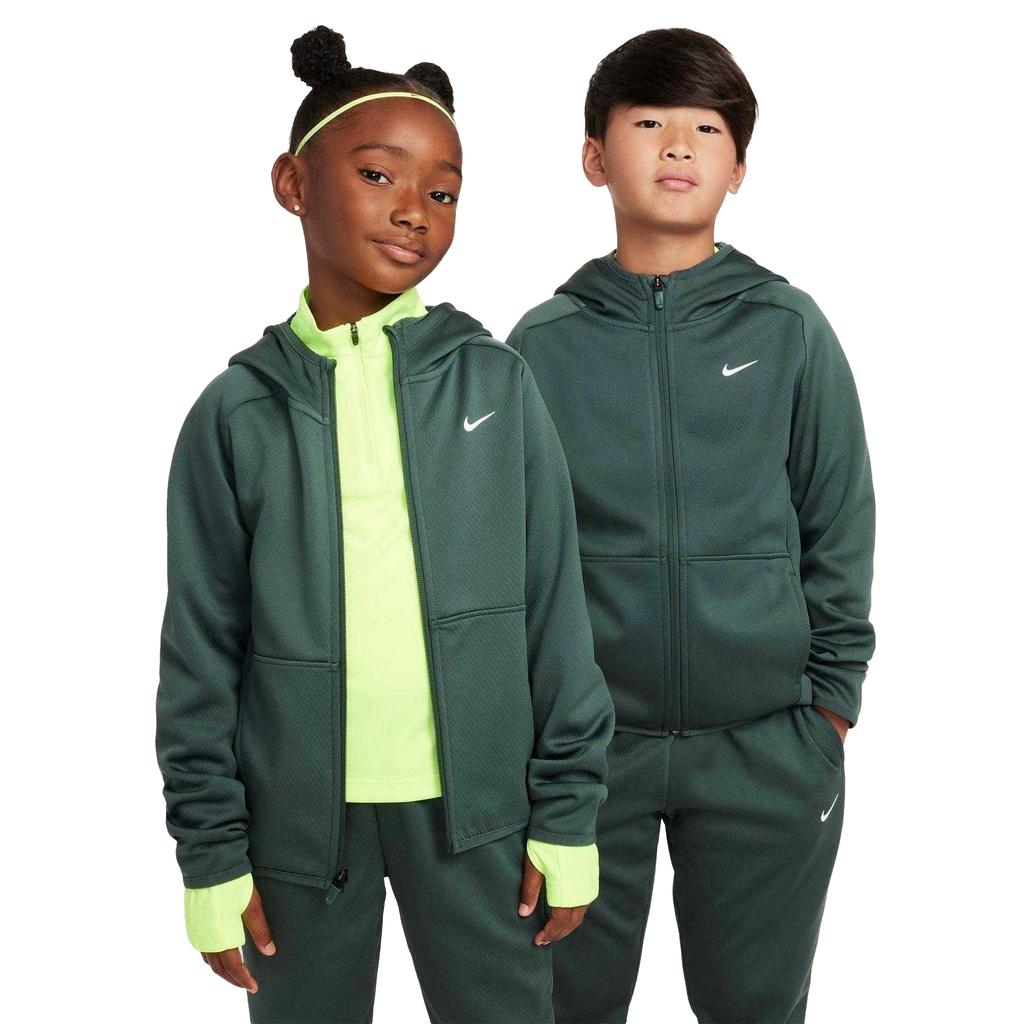 Nike Childrens/Kids Therma Fit Long-Sleeved Full Zip Hoodie
