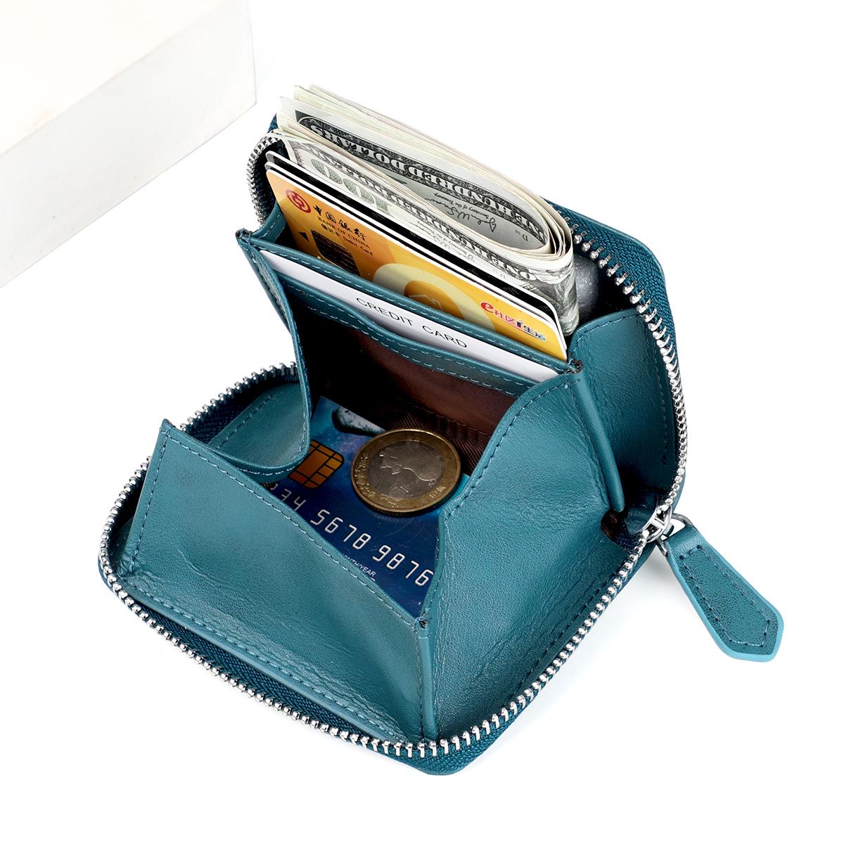 

Japanese RFID Coin Purse: Sweet Style Zipper Wallet for Men and Women