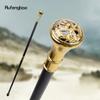 Golden The Middle Ages Sword Cross Totem  Walking Cane Fashion Walking Stick Gentleman Luxury Crosier Knob Walking Stick 93cm