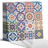 Decorative Vinyl Wall Tiles with Printed Mosaic Patterns in Squares 9x30x30 cm