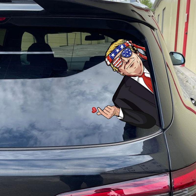 President Car Sticker President Decorative Car Stickers President Decals Stickers For Truck Window Unique President 2024