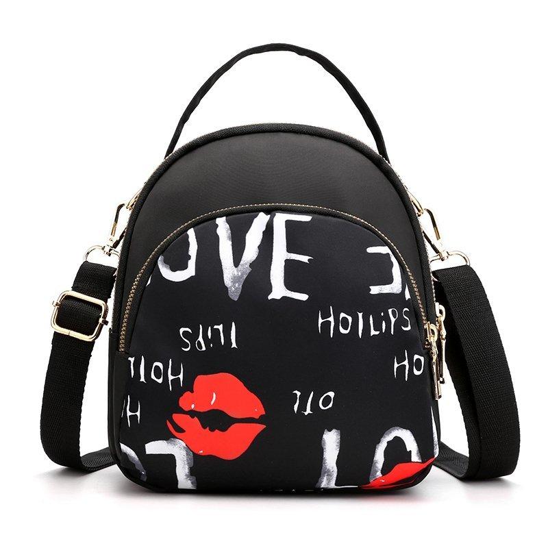 

Модная женская сумка кроссбоди из нейлона с принтом слона, женская сумка на плечо большой вместимости, дорожная сумка для поездок, многофункциональная