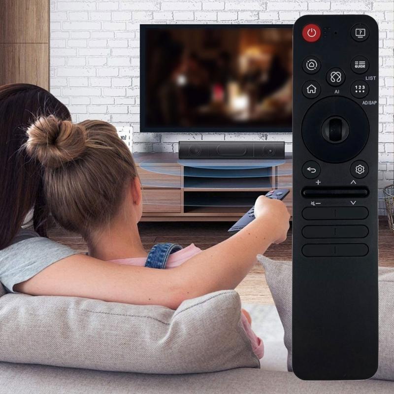 AKB76046603 Voice Remote Control for Offering Comfortable Hold Shock Resistant Ergonomic For Extended Viewing Use