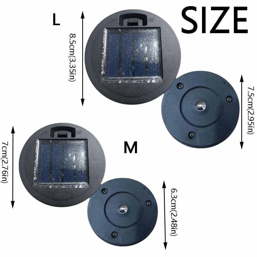 Automatic Charging Solar Light Replacement Top Waterproof Outdoor Lantern Lights  Outdoor Garden