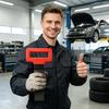 Car Window Weatherstrip Removal Tool with Flat Angled Steel Blade, Coated Grip for Trim Disassembly, Weatherstrip Lifting, Door Frame Maintenance