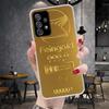 Fine Gold Pattern Printing Soft Phone Case For Samsung Galaxy A13 A14 A15 A16 A17 A53 A54 A55 A56 A57 A33 A34 A35 A36 A37 A23 A2