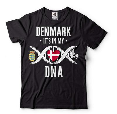 Dänemark Patriotisches Hemd Dänemark Nationalflagge T-Shirt Dänemark Geschenke für Ihn Unisex T-Shirt