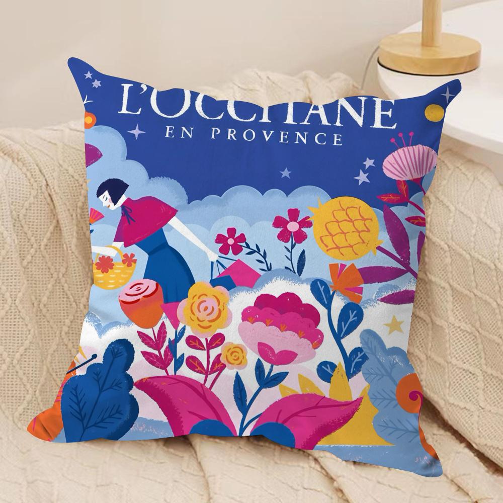 

Art de Vivre LOccitaneL Cushion Cover Pillowcase Ultra Soft Skin Friendly Fabric Cloud Like Comfort Concealed Zipper 30x30 cm