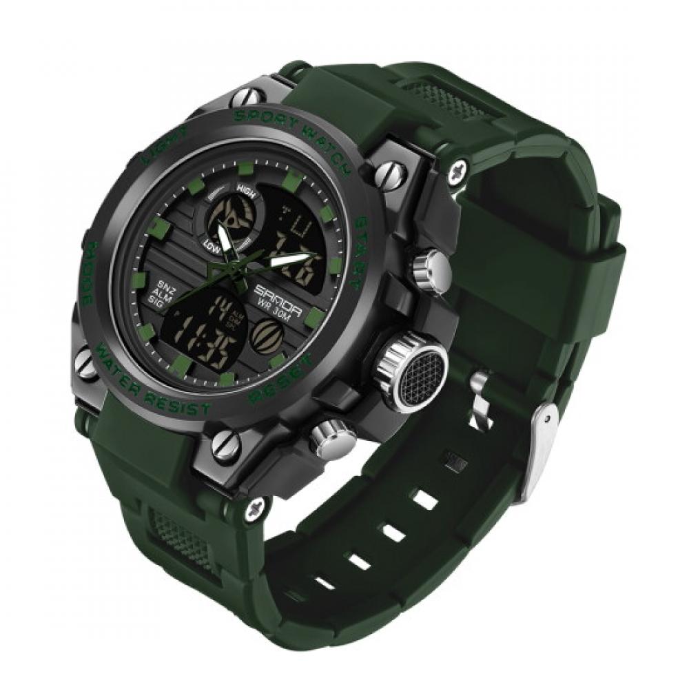 Menbag Men Waterproof Sports Wrist Watch Snd908w