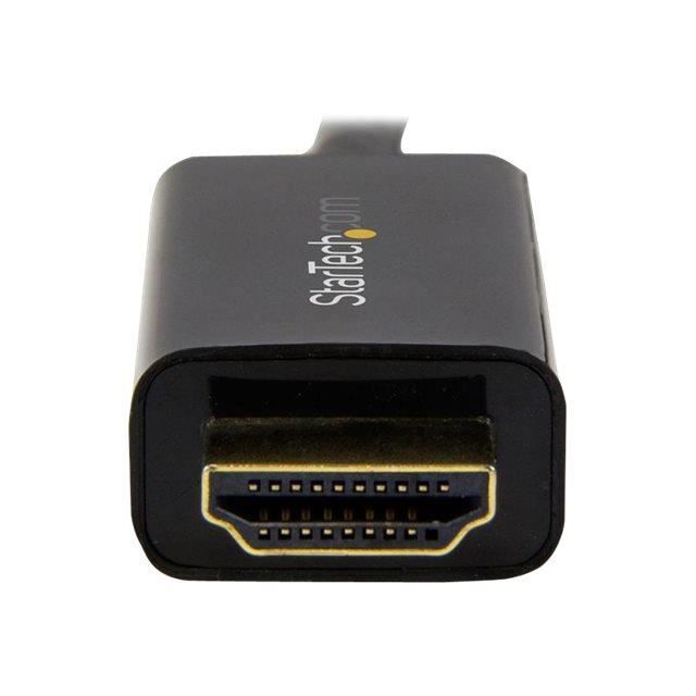 Câble adaptateur Mini DisplayPort vers HDMI - STARTECH.COM - 5 m - 4K 30 Hz - Noir - Plug and Play