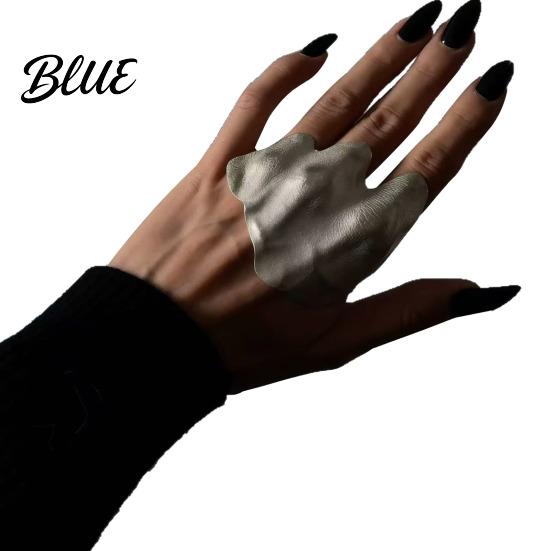 Exquisite Craftsmanship Ring Finger Adjustable Fit Irregular Pleated Joint Durable