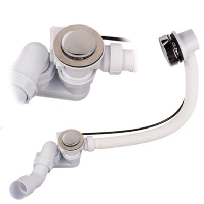 Universal Automatic Bathtub Siphon TADYCH Chrome