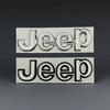 For Jeep Metal Car Styling Hood Trunk Badge Mark Sticker for JEEP Wrangler Grand Cherokee Compass Renegade Patriot Rubicon Li
