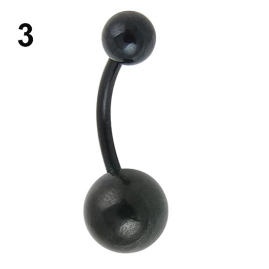 Chirurgický piercing s koulí z nerezové oceli Činka Břicho pupík s kroužkem