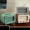 Creative TV Tissue Box Mobile Phone Holder 2 In 1 Paper Holder Napkin Storage Box Home Living Room Office Desktop Decoration