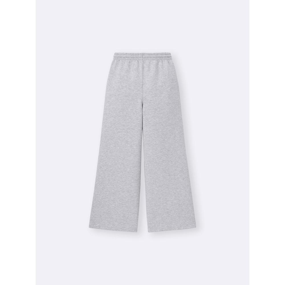Gu By Uniqlo Puff Sweat Baggy Pants+ec Length 77.0 Cm