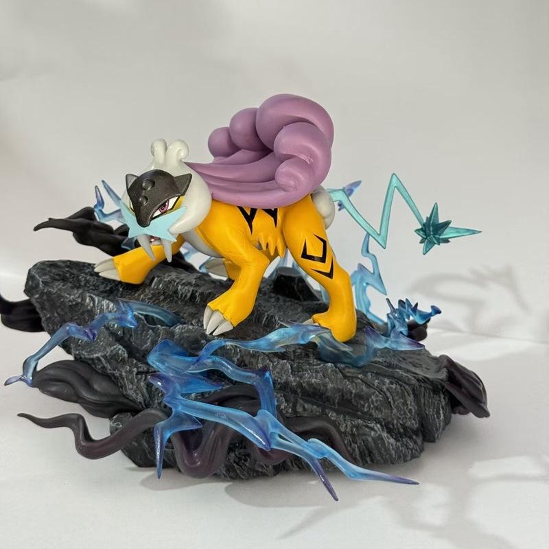 Anime  Raikou Battle Ver. PVC Action Figure Game Statue Collectible Model Kids Toys Doll Gifts 12cm