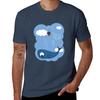 Whale and Petunias TShirt Utility Casual Work TShirt
