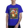 Warm Christmas Men T Shirts Fashion Tee Shirt Short Sleeve Round Collar Graphic Printed Tops T-Shirt