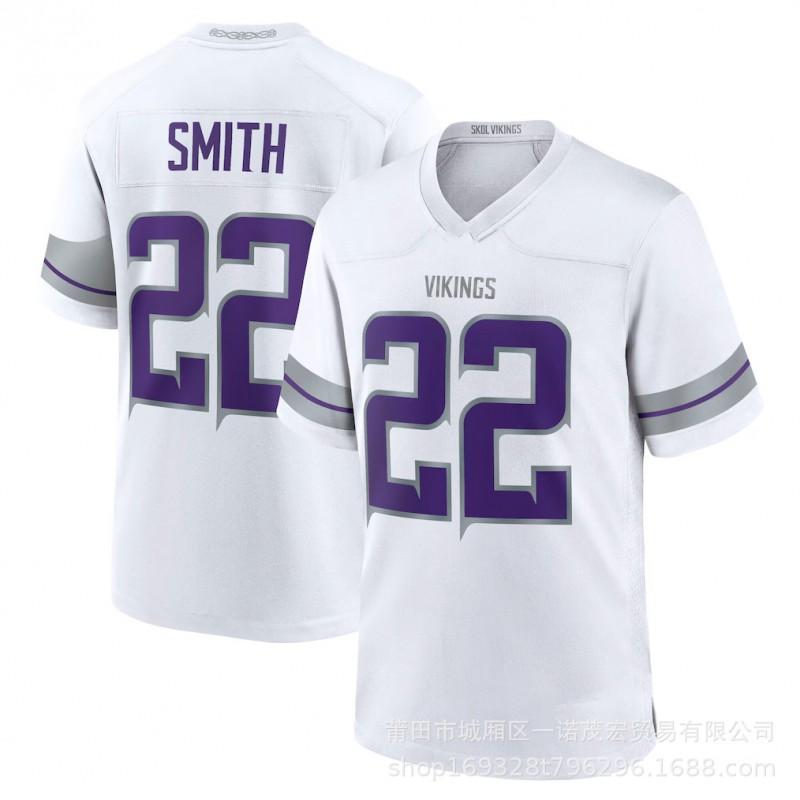 Minnesota Vikings Football Jersey 19 Thielen 15 18 Jefferson 8 Mens Sports