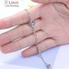 Handmade Moonstone Bracelet Circle Charm With Natural Crystal 925 Sterling Silver Beads Personalized Bracelets For Women