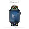 Kompatibles Silikonarmband für Apple Watch Series 8, 9, 10 und 11 - Neues Standardmodell für Mädchen (S)