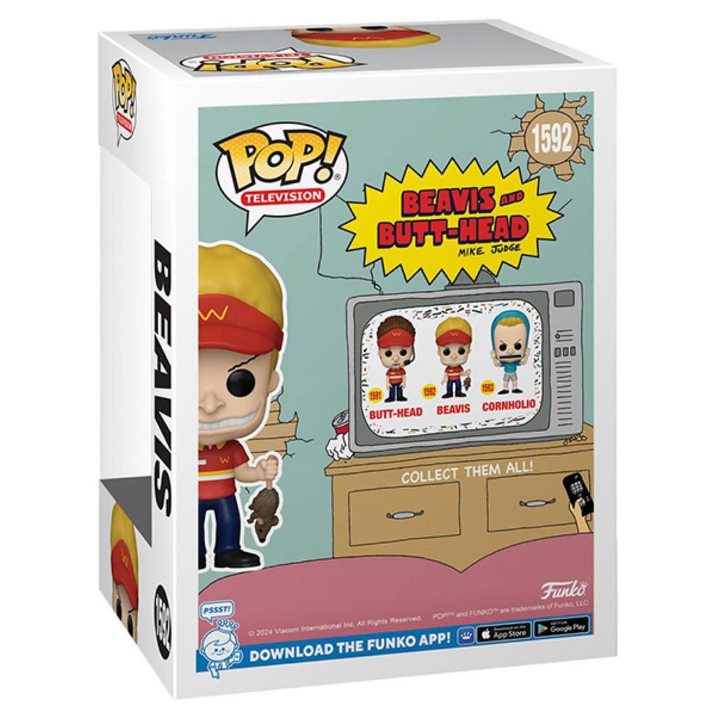Funko Beavis BEAVIS Animated TV Series POP! Figure, Character, [Used]