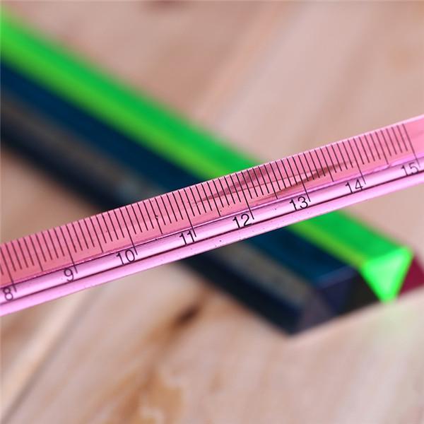 Buy 15 CM Threedimensional Triangular Prism Ruler Student Office